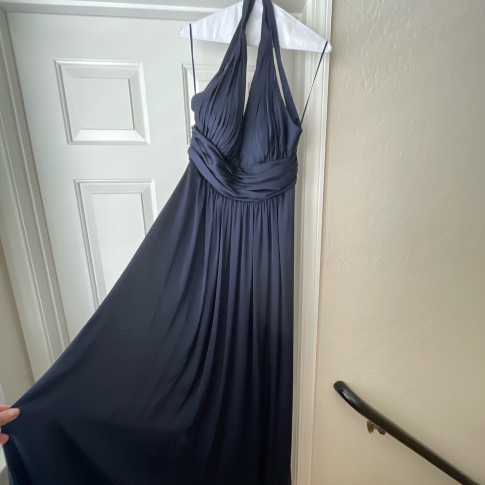 Navy JS Boutique Formal Floor Length Gown